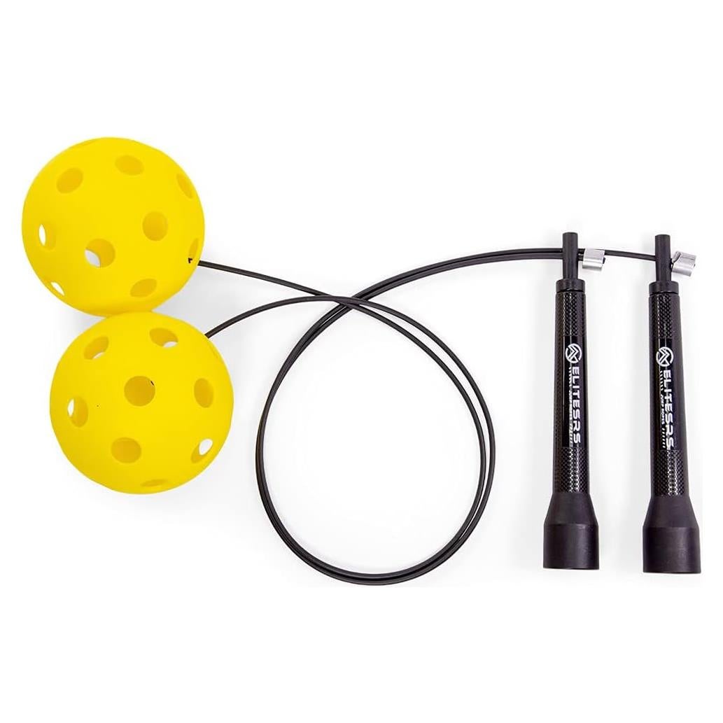 Elite Jumps - Cordless Jump Rope - For All Ages - Durable & Lightweight - Ropeless Jump Rope - For Speed Training & Double Unders - Helps Coordination, Arm Endurance, Skipping Speed & More