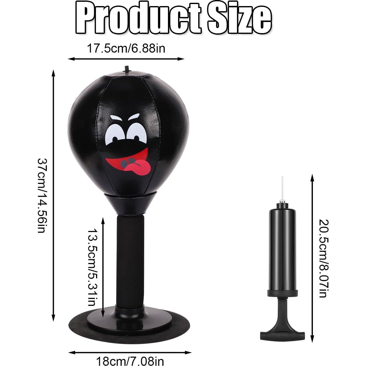 Bolsa de Golpes de Escritorio BOXOB con Ventosa - Alivio de Estrés