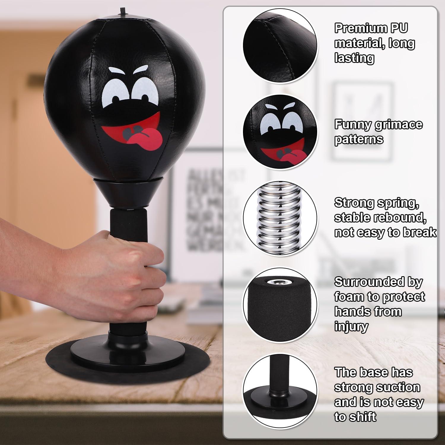 Bolsa de Golpes de Escritorio BOXOB con Ventosa - Alivio de Estrés