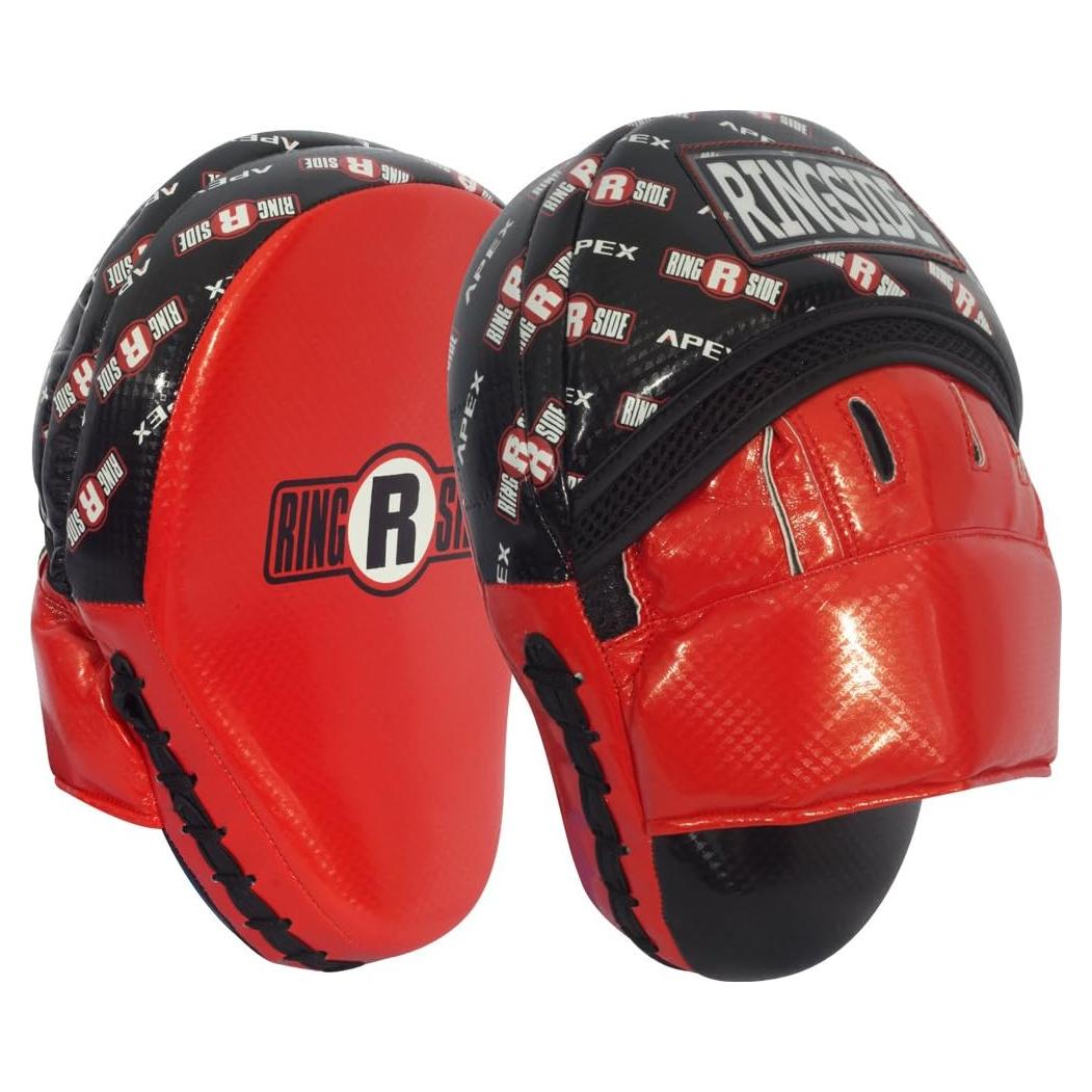 Mitones de Boxeo Ringside Apex Punch - Rojo/Negro