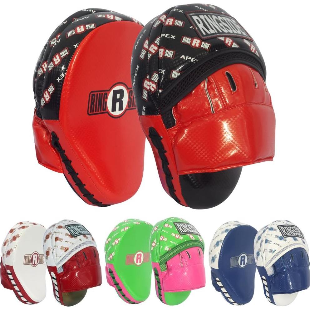 Mitones de Boxeo Ringside Apex Punch - Rojo/Negro