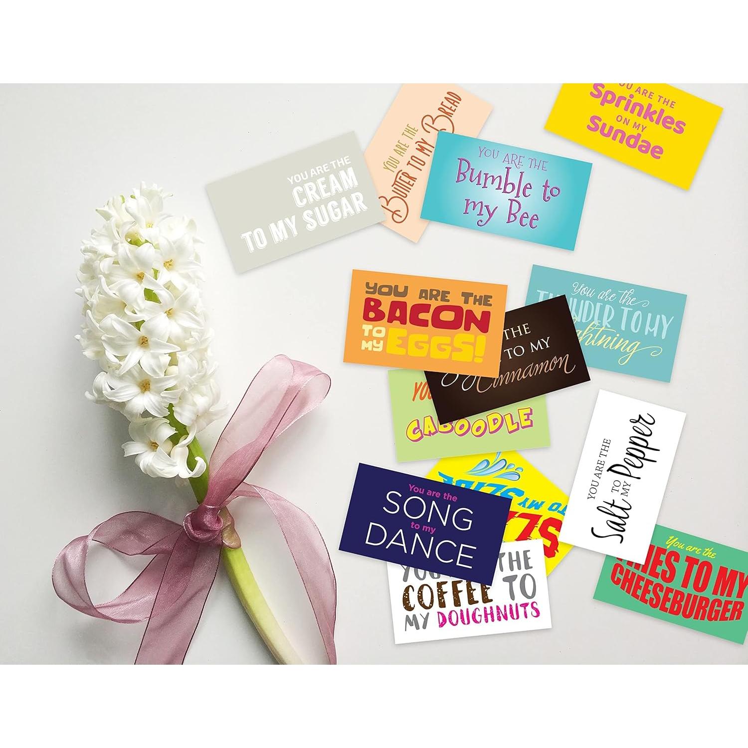 Tarjetas de Amor Focus and Zeal - 30 pcs, 7.6x12.7 cm