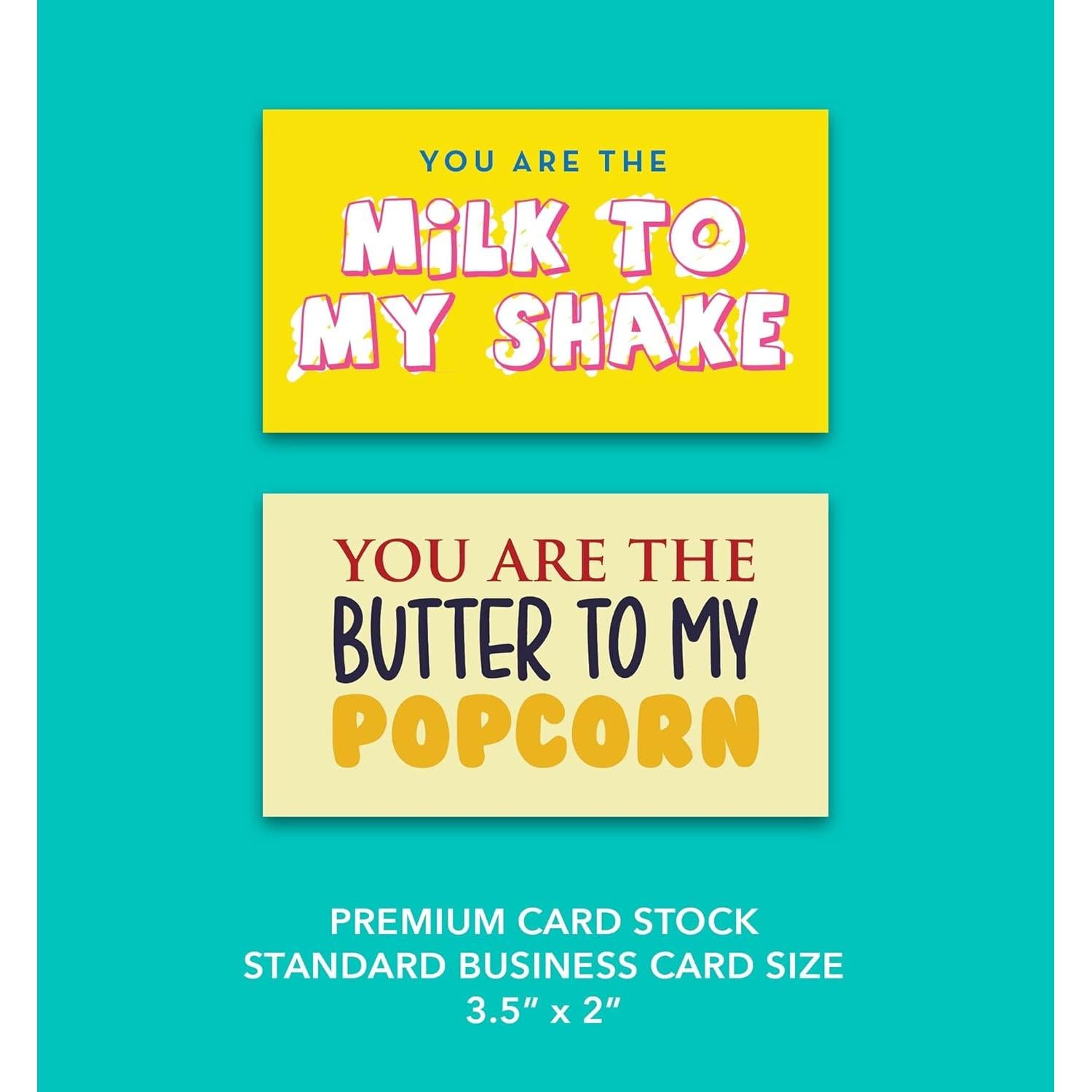 Tarjetas de Amor Focus and Zeal - 30 pcs, 7.6x12.7 cm