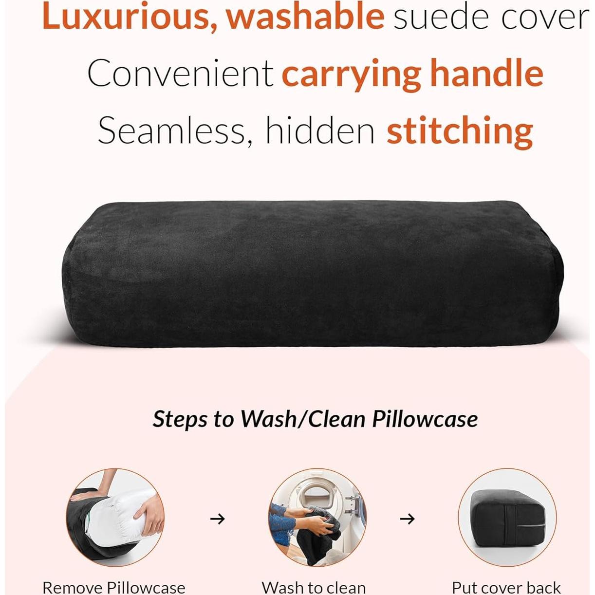 Almohada de Soporte para Yoga Gurus - Rectangular, Lavable