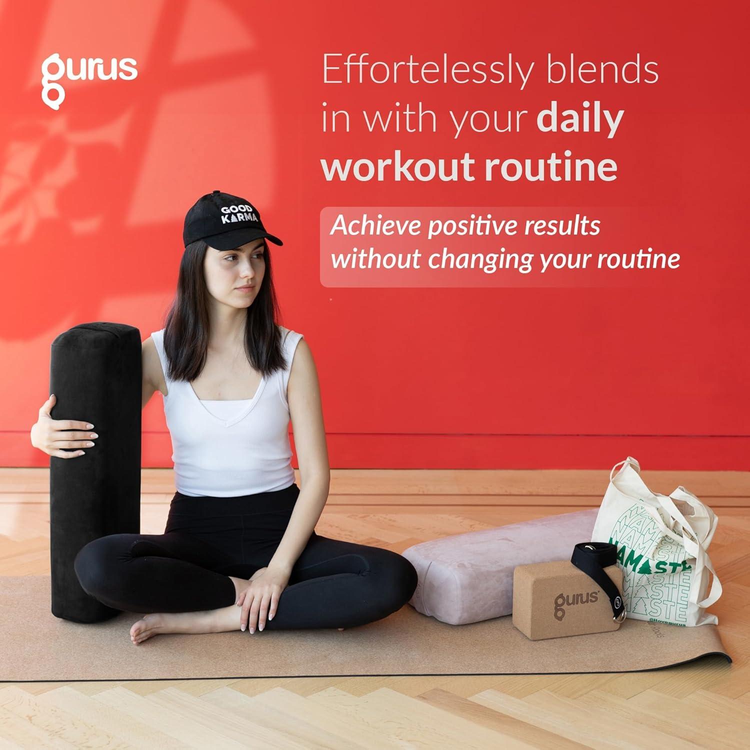 Almohada de Soporte para Yoga Gurus - Rectangular, Lavable