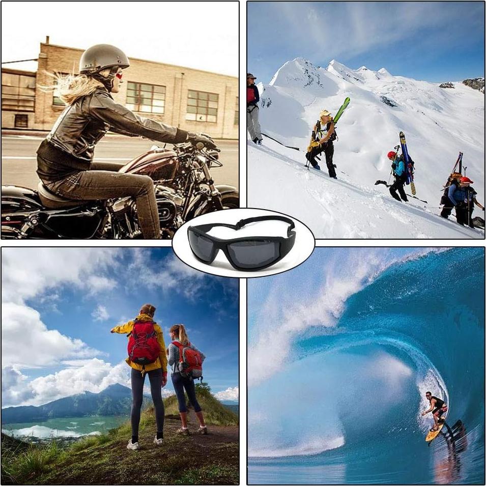 Gafas de Sol Deportivas LUFF UV400 Unisex para Ciclismo y Más