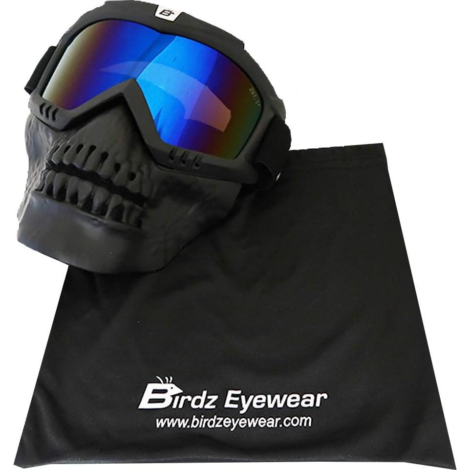 Gafas de Protección Skullbird Birdz con Máscara Facial y Lentes UV