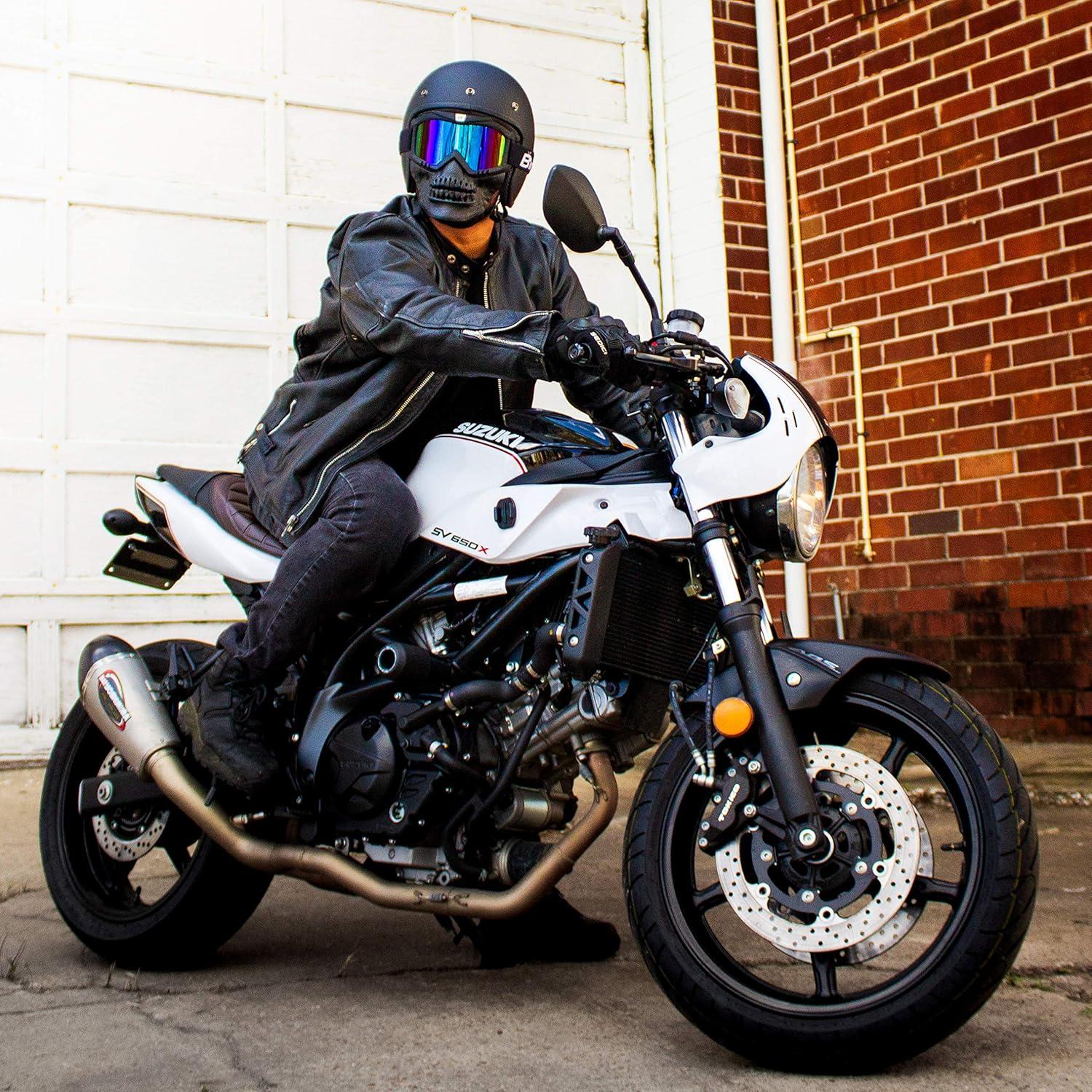 Gafas de Protección Skullbird Birdz con Máscara Facial y Lentes UV