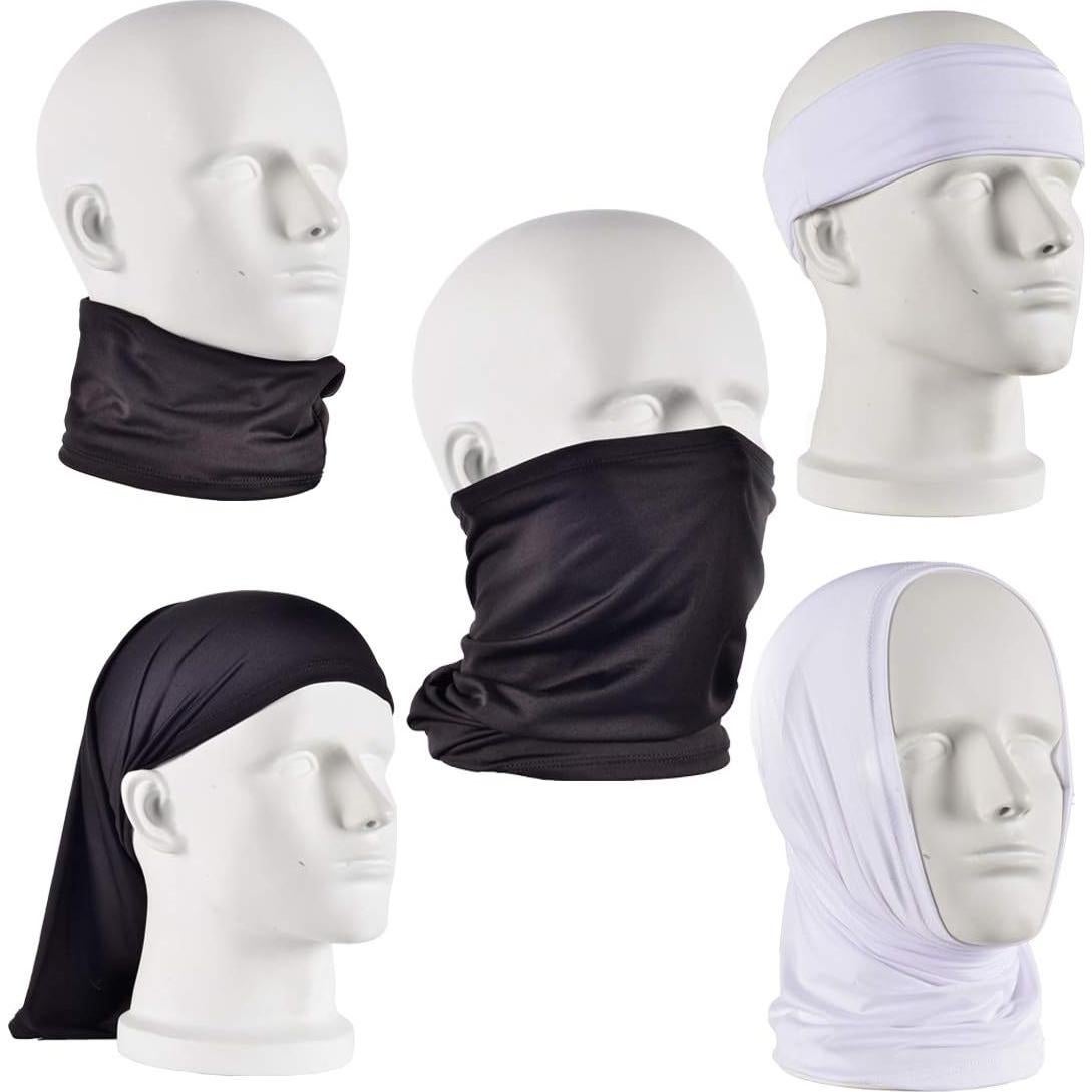 Cubierta Facial UV Gaiter Cuello 4 PCS - Protección Polvo