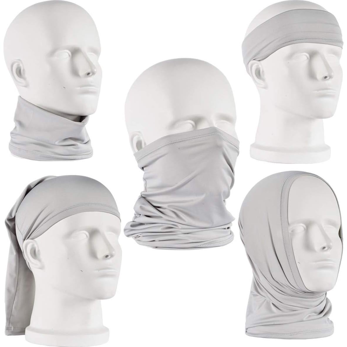 Cubierta Facial UV Gaiter Cuello 4 PCS - Protección Polvo