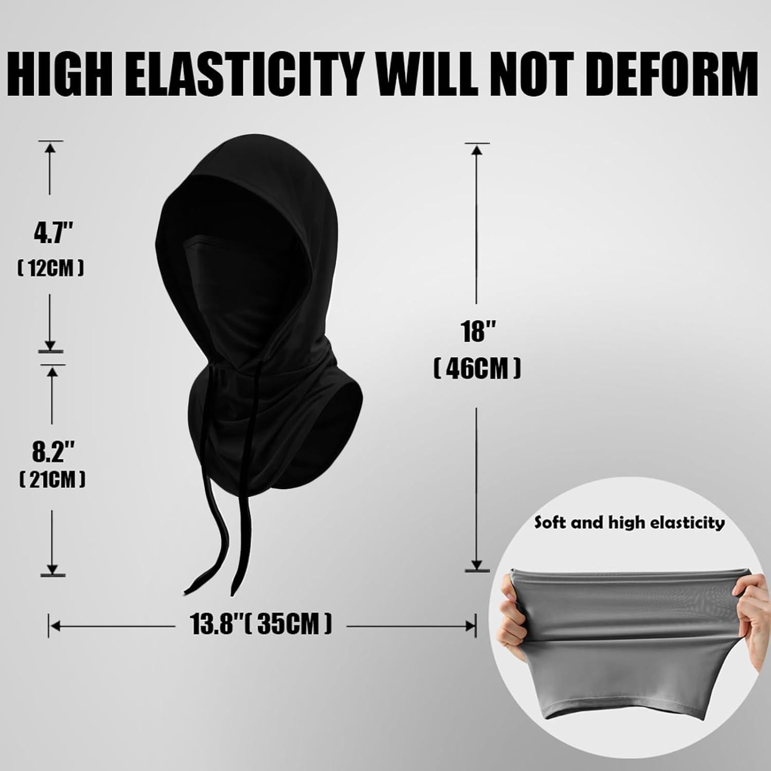 Balaclava Protectora UV Transpirable para Hombres y Mujeres