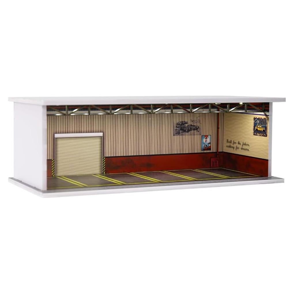 Caja de Exhibición para Modelos 1:64 G-FANS con LED y Acrílico