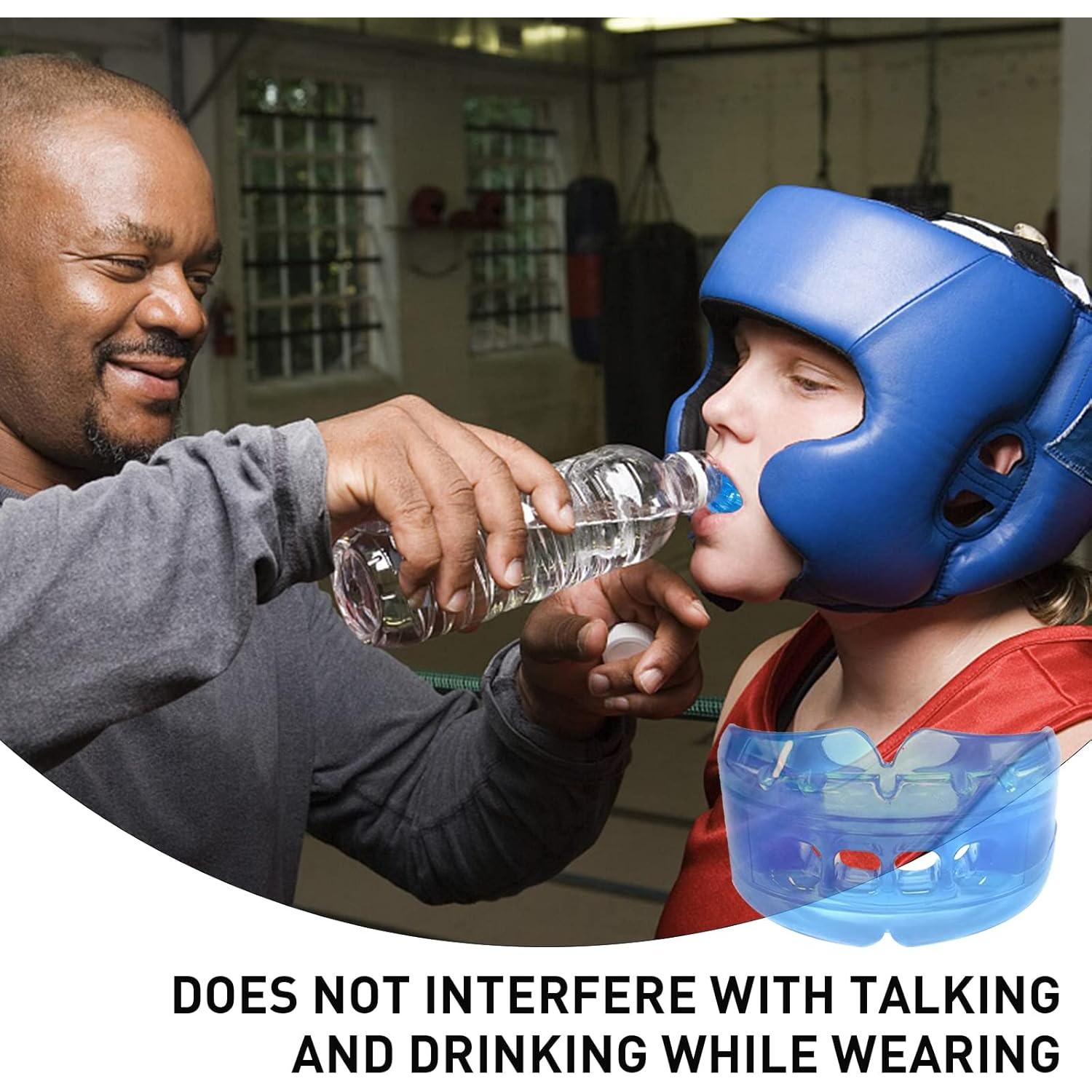 Paquete de 3 Protectores Bucales YAFIYGI para Niños Azul