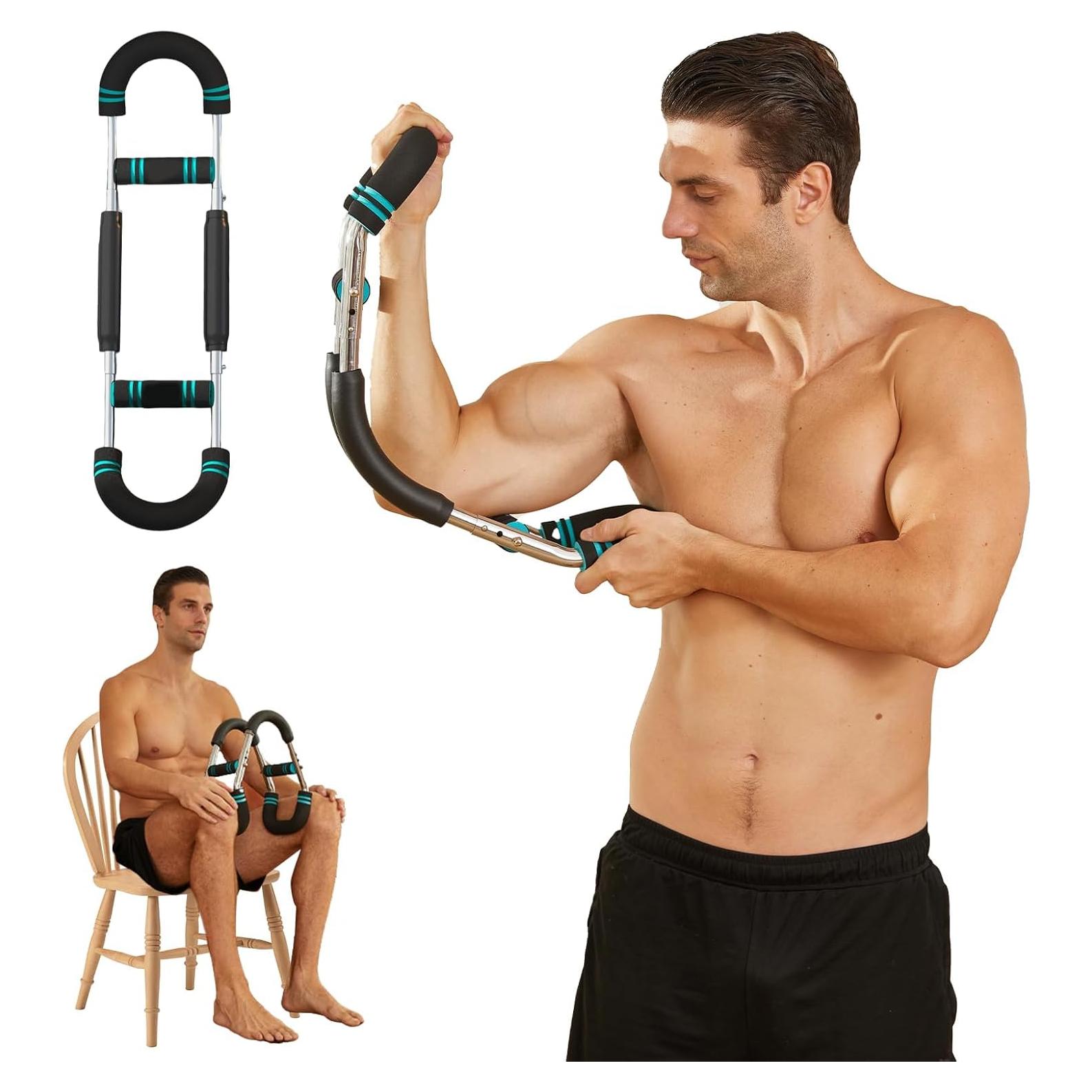 Ejercitador de Brazos HOTSWEAT, Barra de Potencia 60-90 lbs