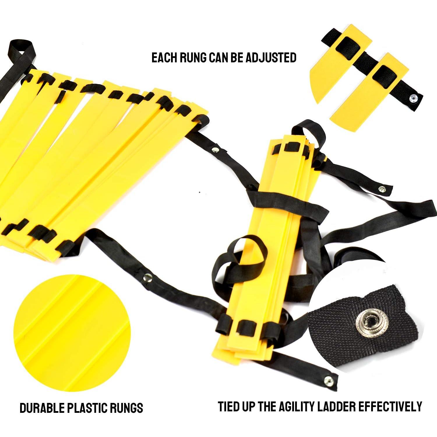 Escalera de Agilidad TNZMART 3.05m con Bolsa de Transporte