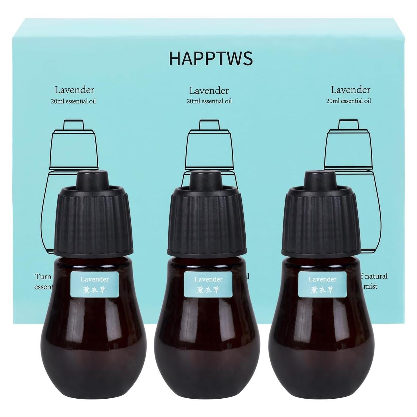 Juego de Aceites Esenciales HAPPTWS Lavanda 720h