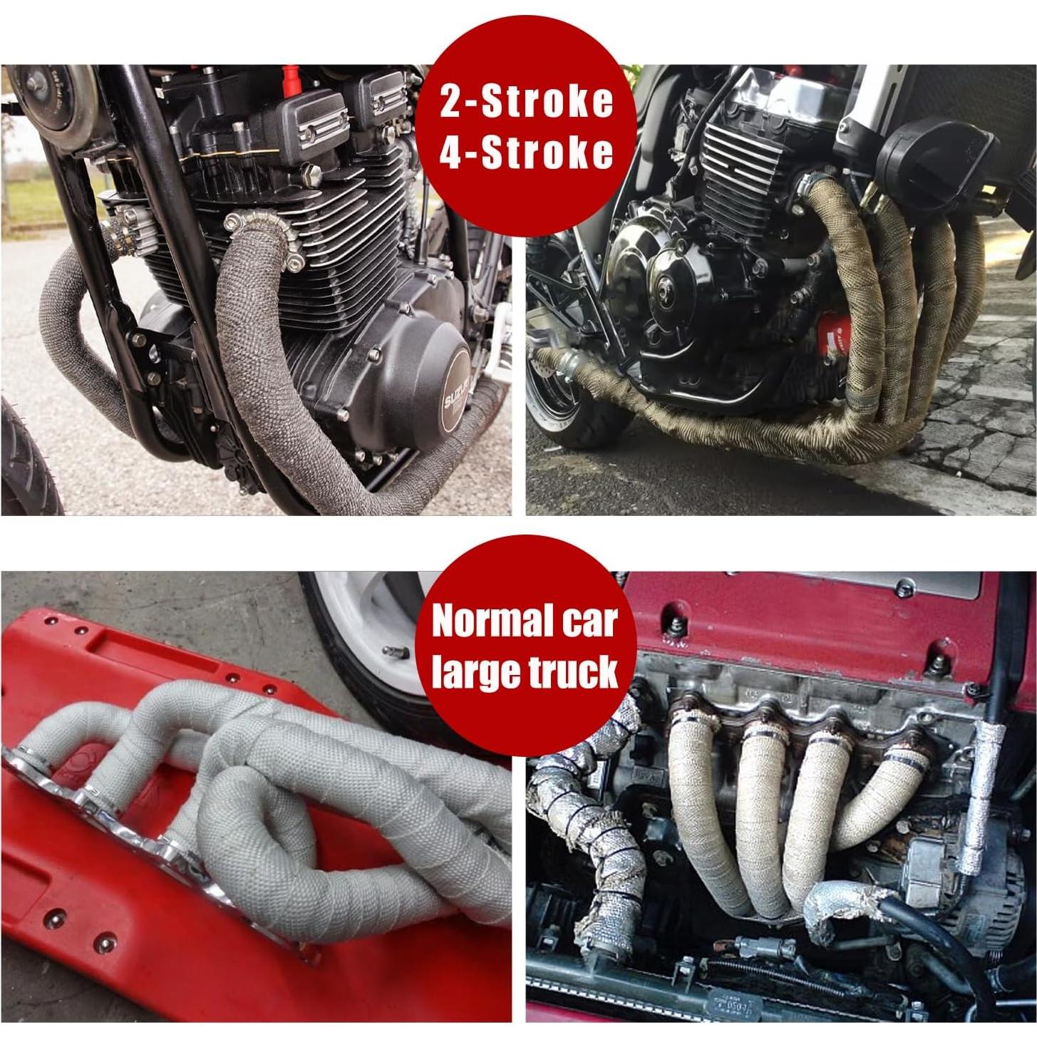 Manta de Silenciador Yourkar de Fibra de Vidrio 35.1x24.9 cm