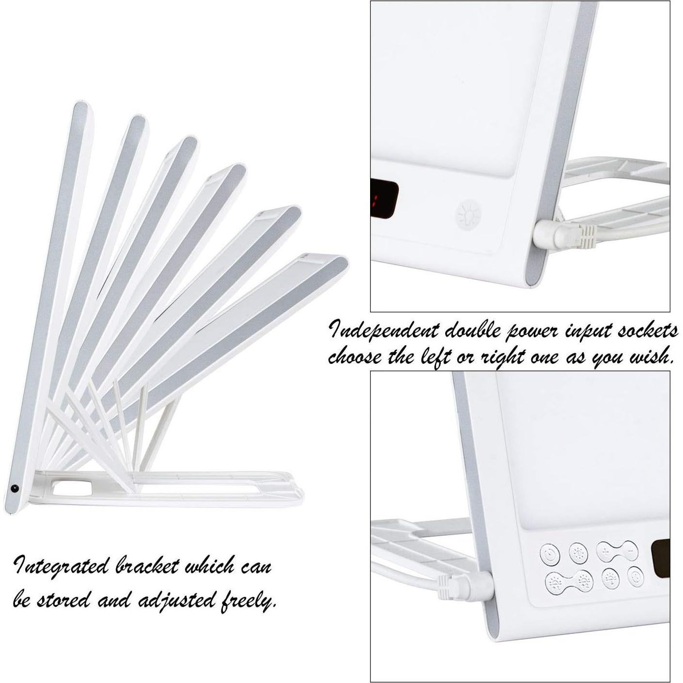 Reloj Despertador Terapéutico SAD-DP_02 con Luz y Sonido