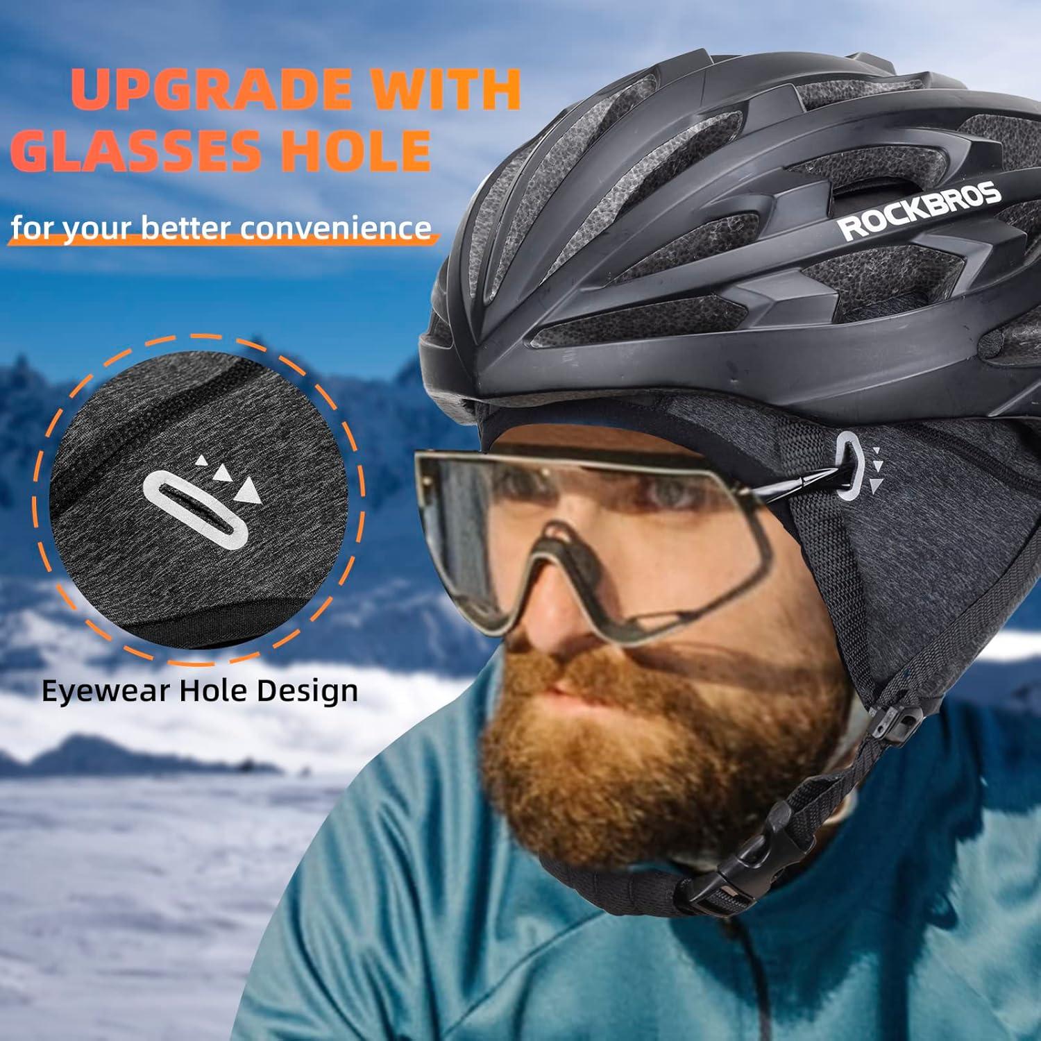 Gorra de Ciclismo ROCKBROS Invierno Unisex a Prueba de Viento