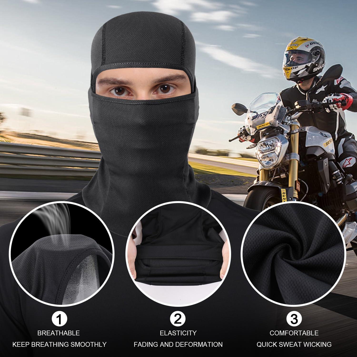 Paquete de 3 Máscaras Balaclava AXBXCX - Transpirables UV