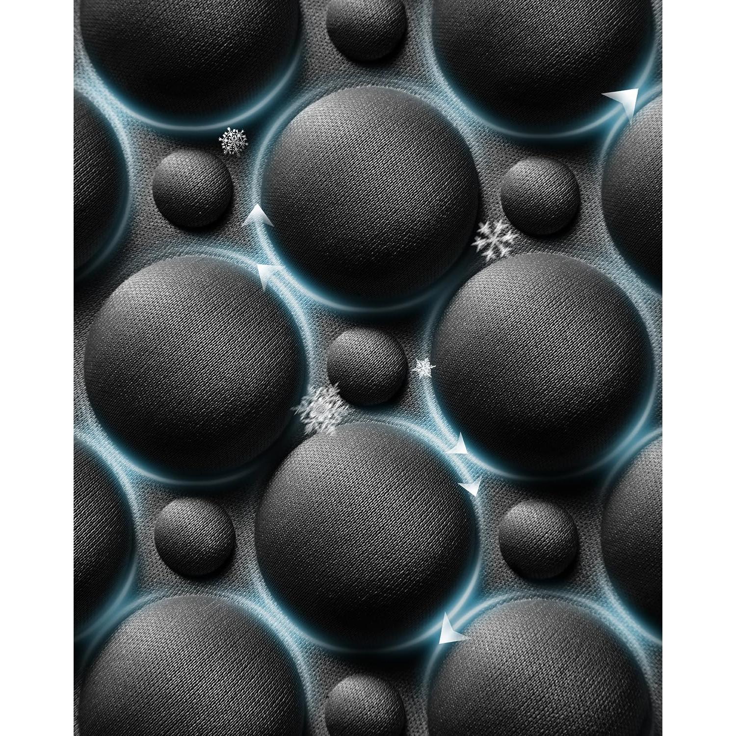 Funda de Asiento de Coche FREMONT AUTO con Masaje - 2PCS Negro