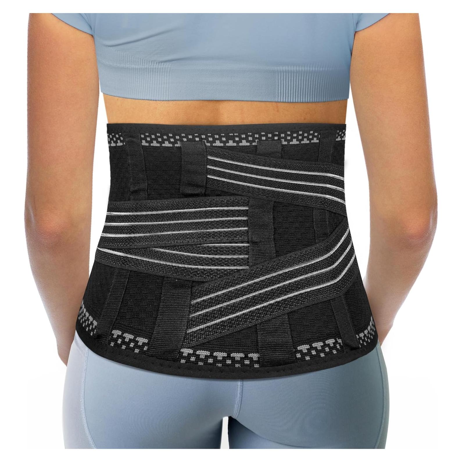 Faja de Soporte Lumbar ORTONYX para Espalda Baja - Negro XS-S