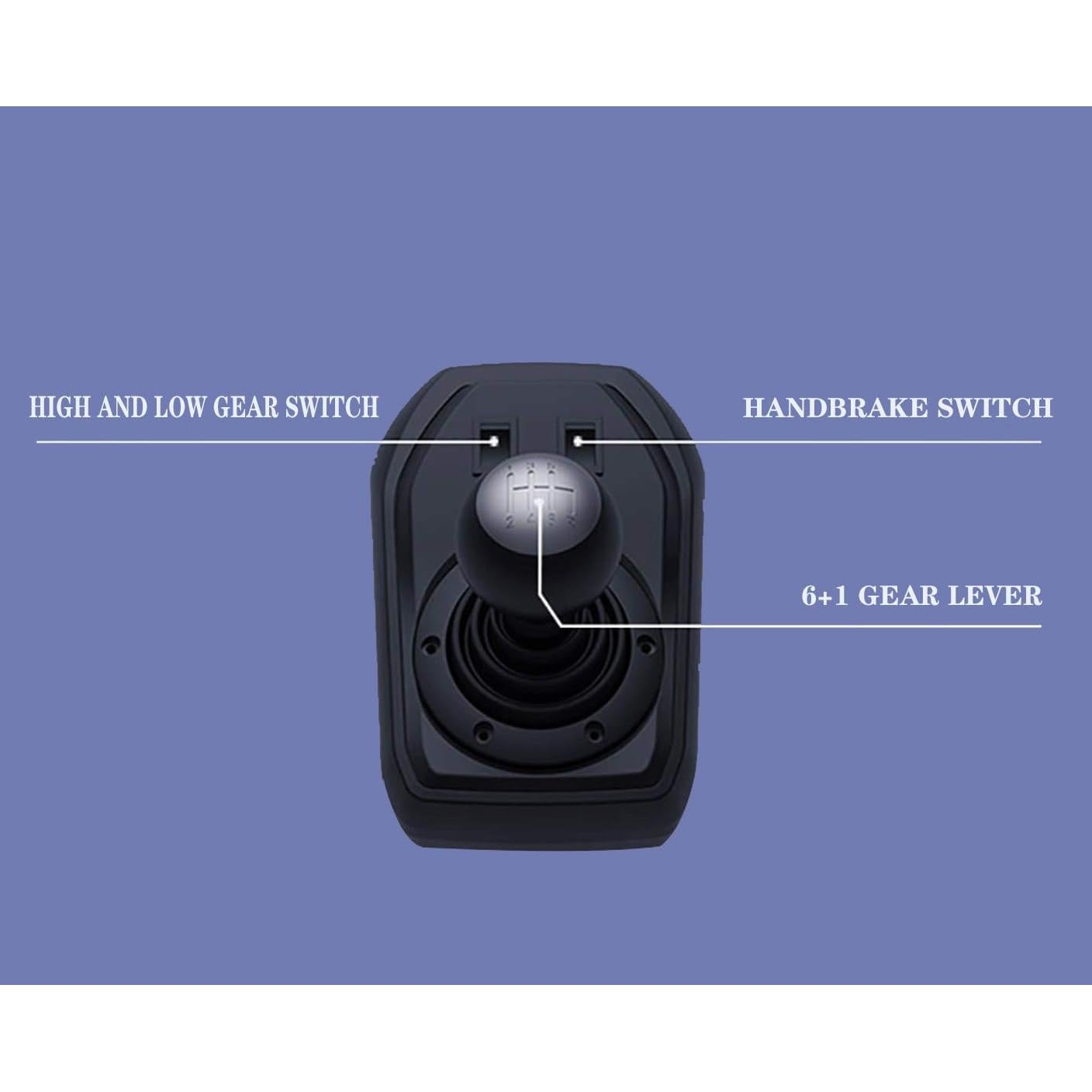 Volante de Juego PXN V9 con Pedales y Palanca de Cambios