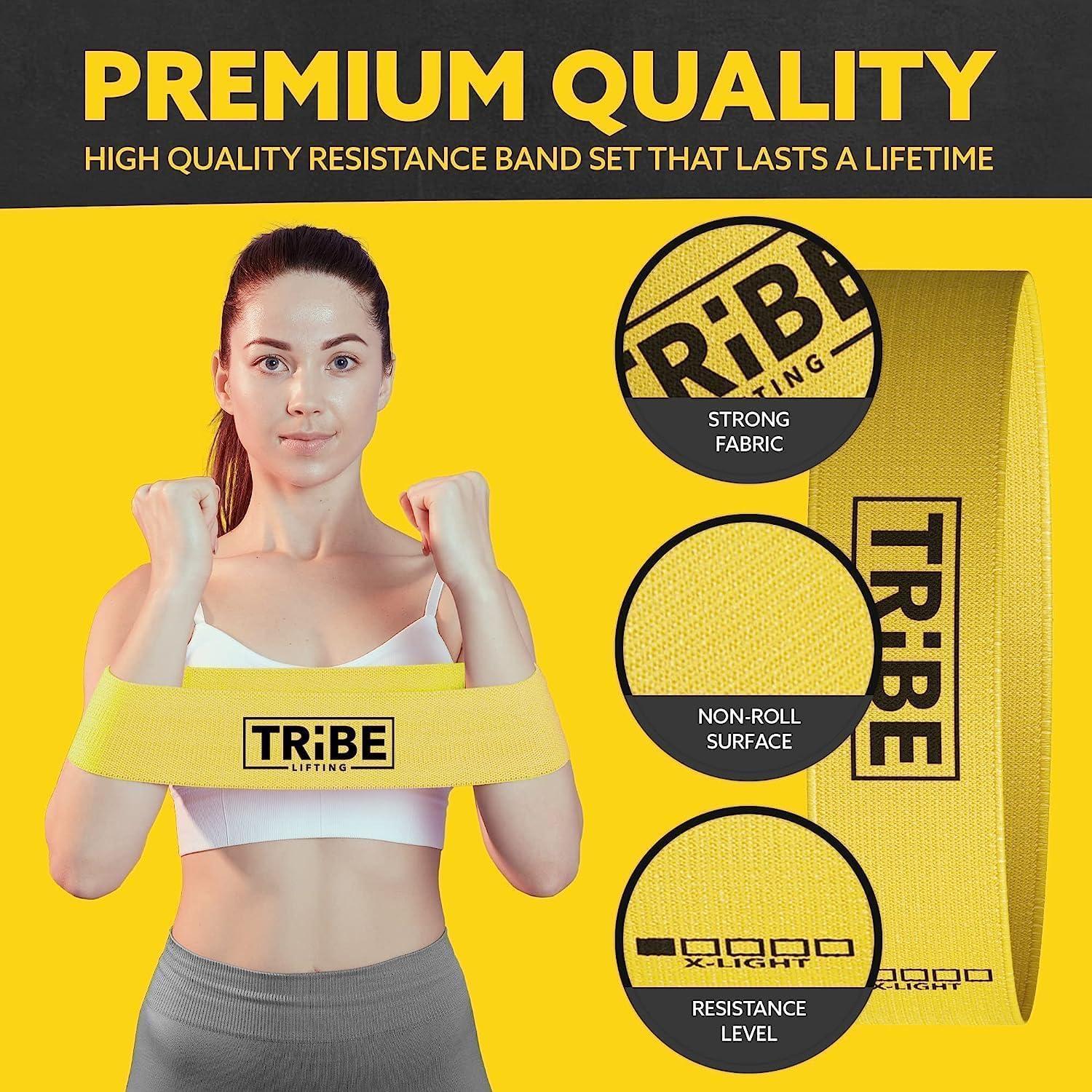 Set de 5 Bandas de Resistencia Tribe Lifting - Antideslizantes