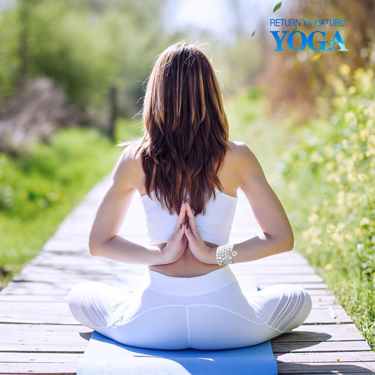 Pulsera Collar Mala 108 Cuentas 8mm Amazonita Joyería Natural