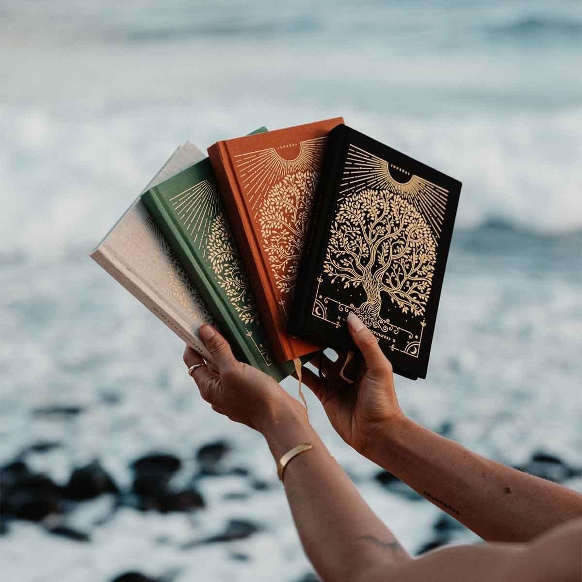 Diario de Mindfulness Intelligent Change Lino 12.7x20.3 cm