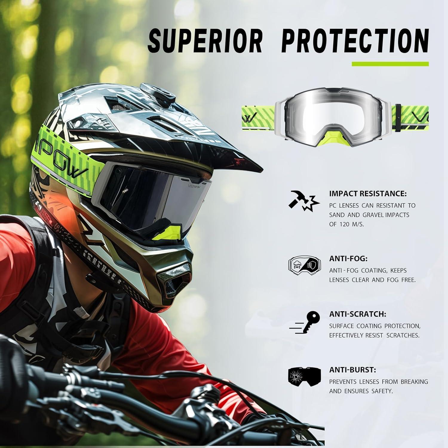 Lentes de Reemplazo Antivaho AMX10 - Lente Clara VLT 91%