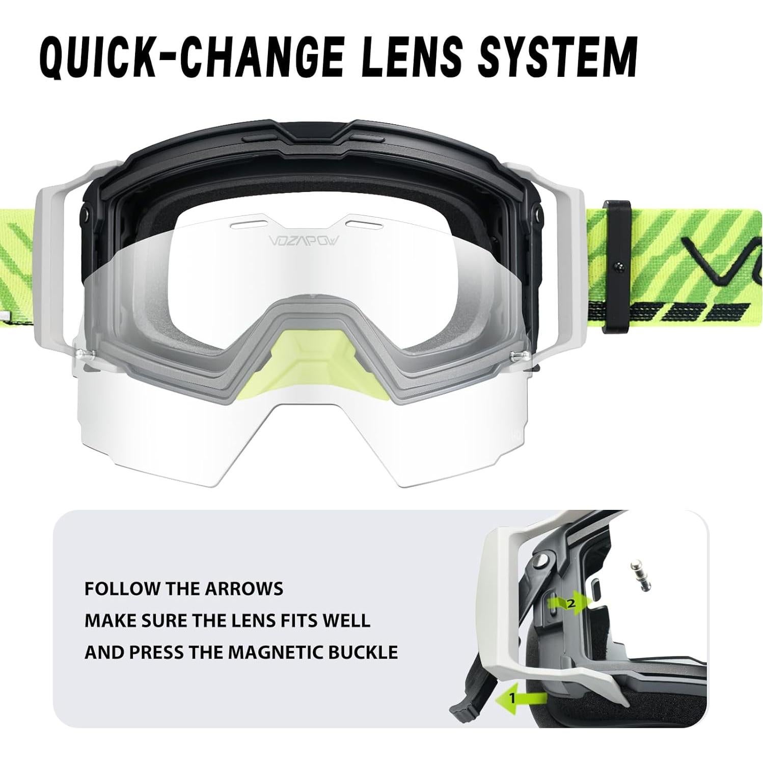 Lentes de Reemplazo Antivaho AMX10 - Lente Clara VLT 91%