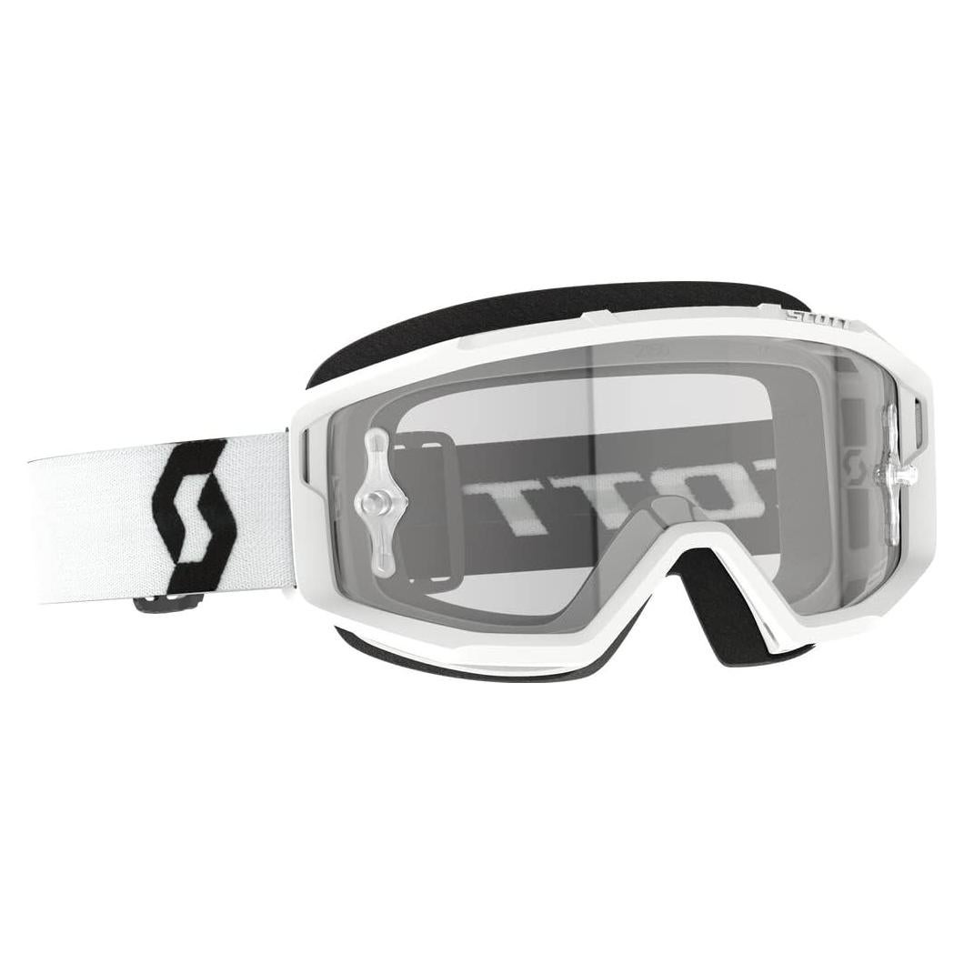 Gafas de Motocross Scott OSFM Blanco/Transparente Anti-Vaho