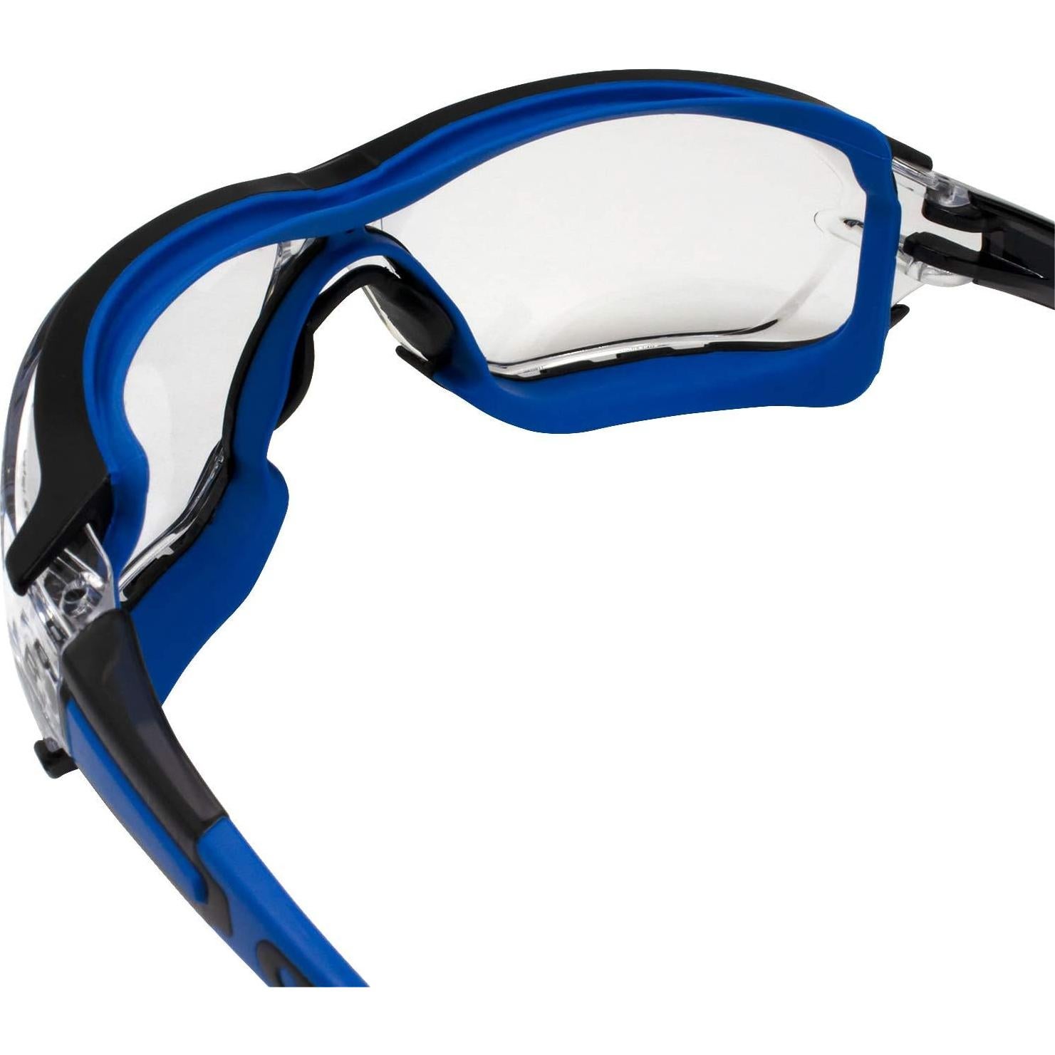 Gafas de seguridad acolchadas Birdz Eyewear - 2 pares, lentes ahumados y claros