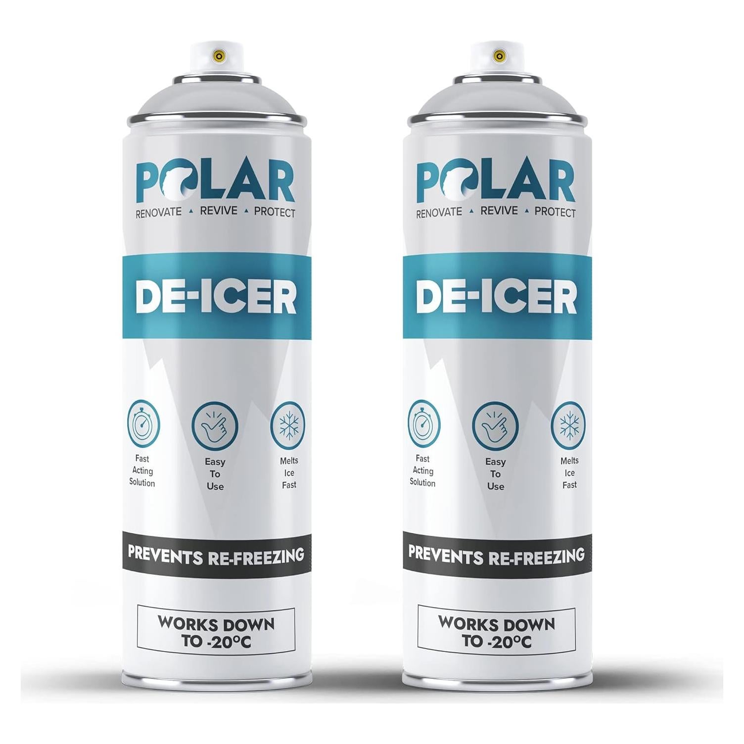 Spray Deshielo Polar Specialist Coatings 2 x 500ml - Rápido y Efectivo