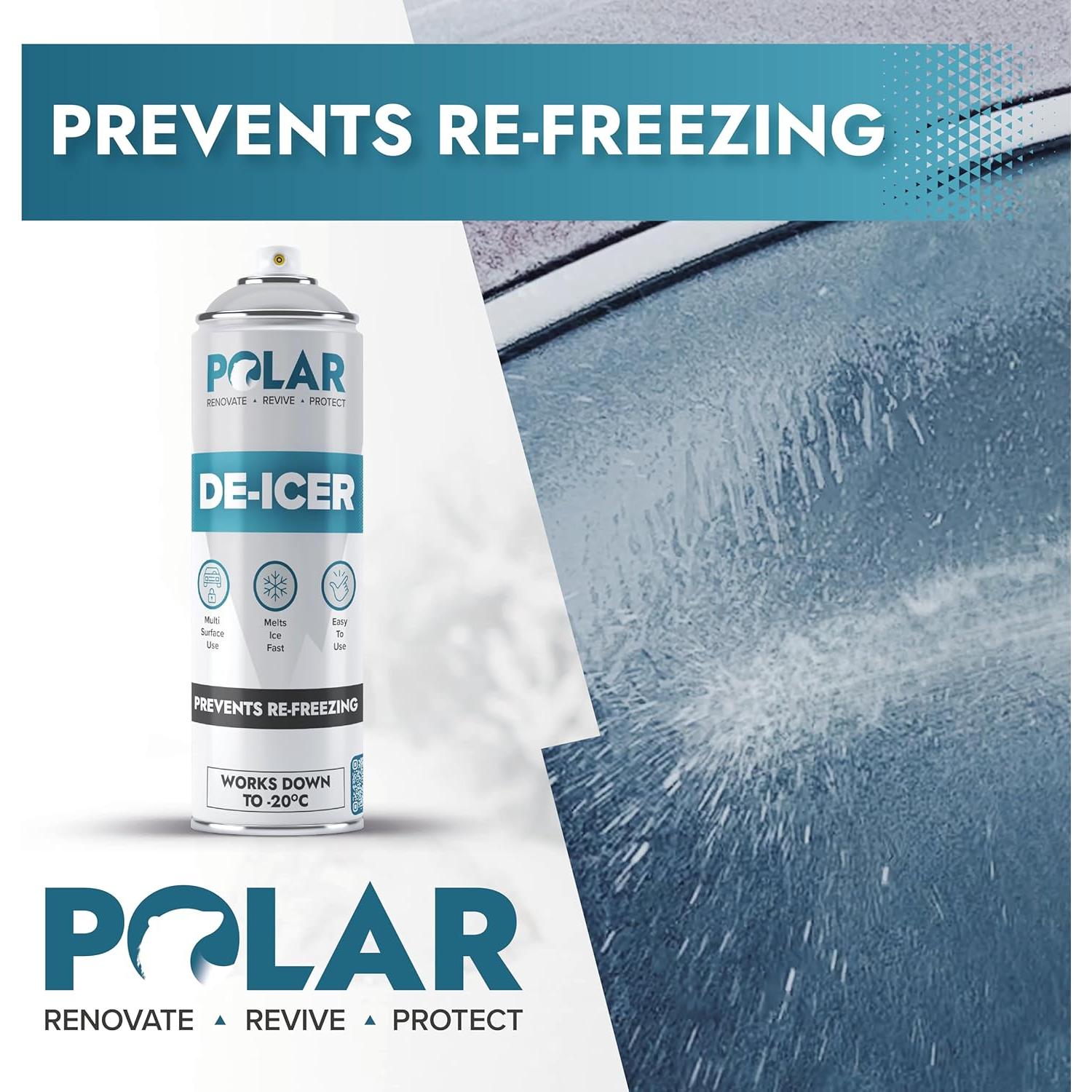 Spray Deshielo Polar Specialist Coatings 2 x 500ml - Rápido y Efectivo