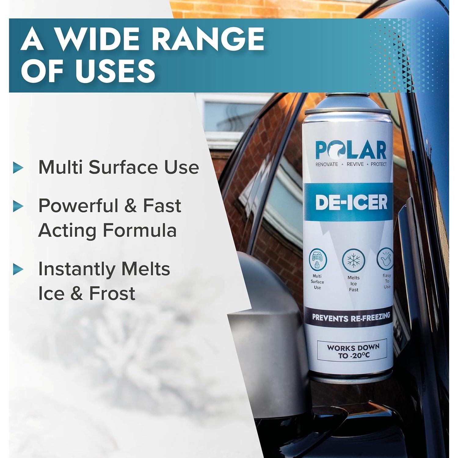 Spray Deshielo Polar Specialist Coatings 2 x 500ml - Rápido y Efectivo