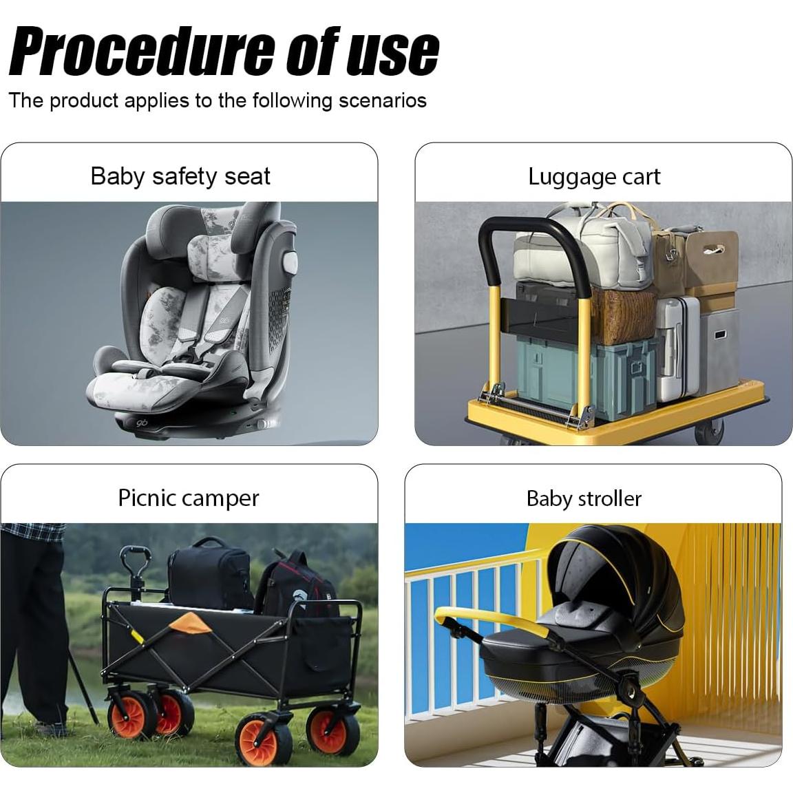 Cubierta de Sombra para Asiento de Coche ZIMISI Gris 95x74cm