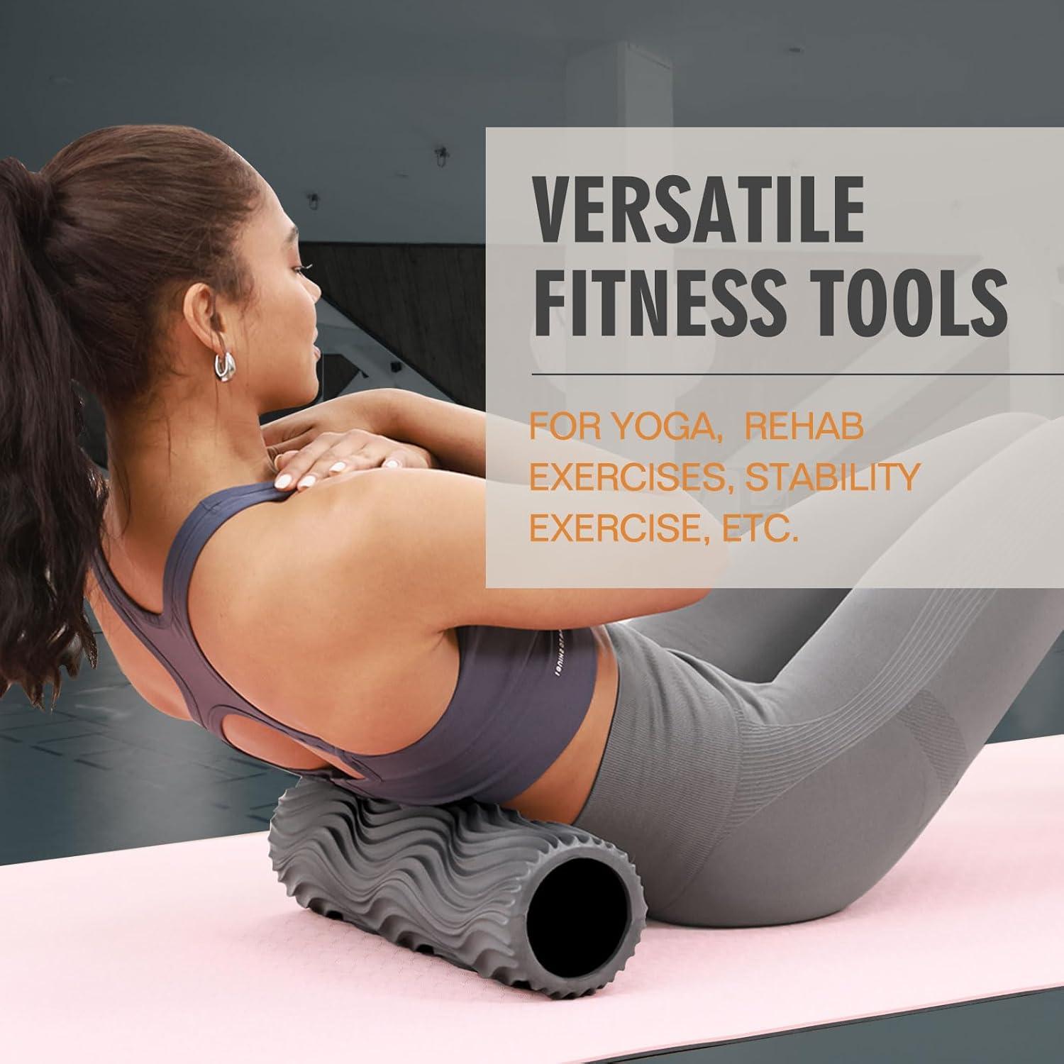 Rodillo de Espuma LTHTRADE 38.1cm para Masaje y Yoga