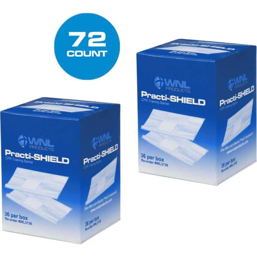 Escudos de Entrenamiento RCP WNL Products 72 Unidades