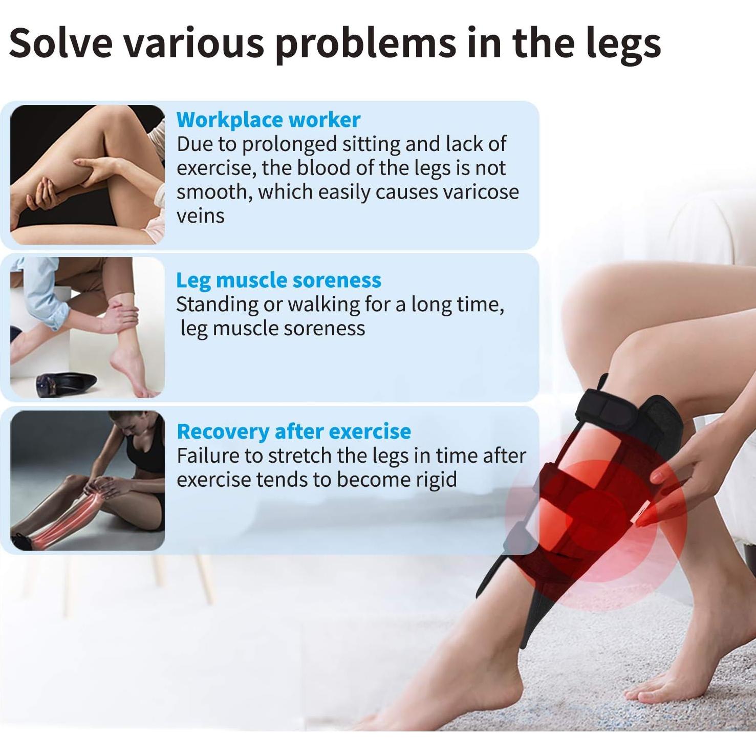 Terapia de Luz Roja DGXINJUN 880nm para Alivio Muscular