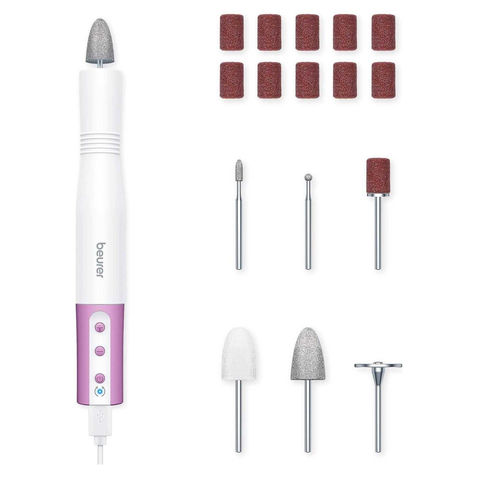 Beurer MP52 Taladro de Uñas Eléctrico 20 en 1 Profesional