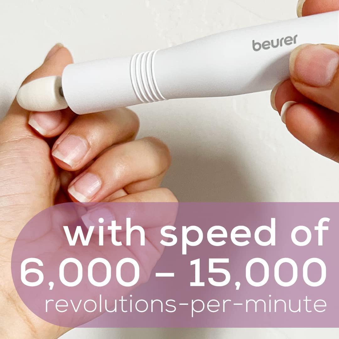 Beurer MP52 Taladro de Uñas Eléctrico 20 en 1 Profesional