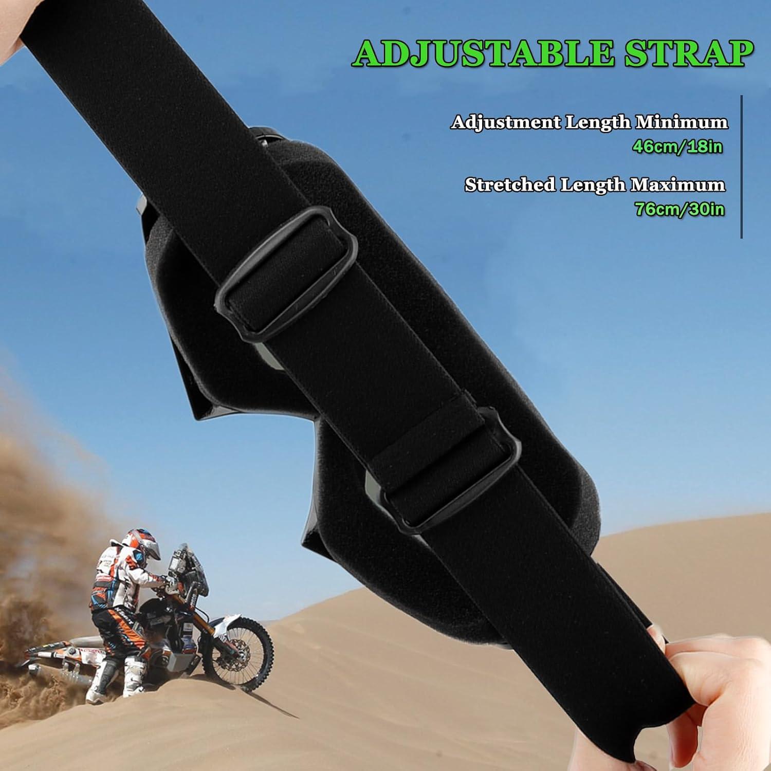 Gafas de Motocicleta Off Road - Marco Rosa + Lente Color