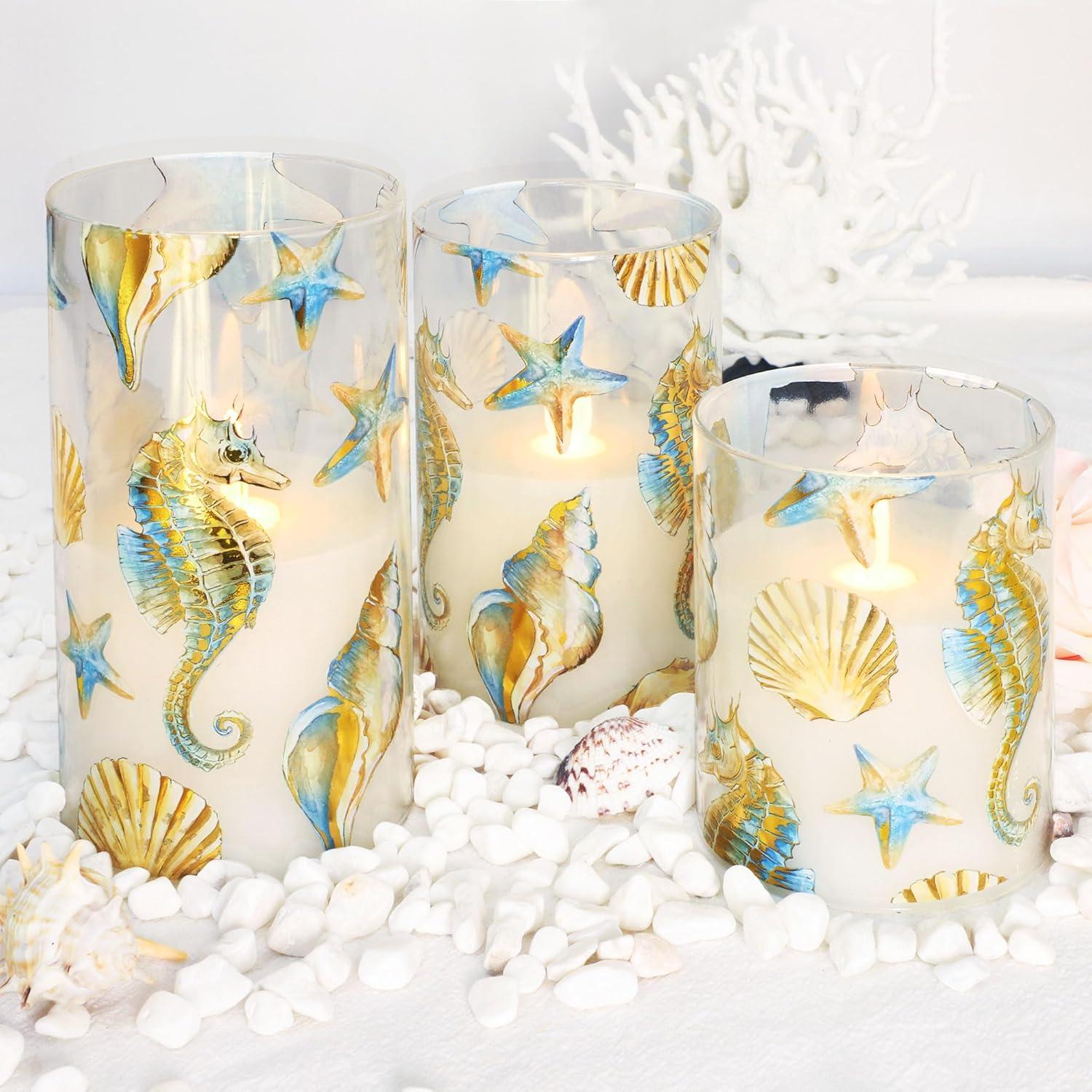 Velas LED Sin Llama GORGE MOMENT x3 con Control Remoto