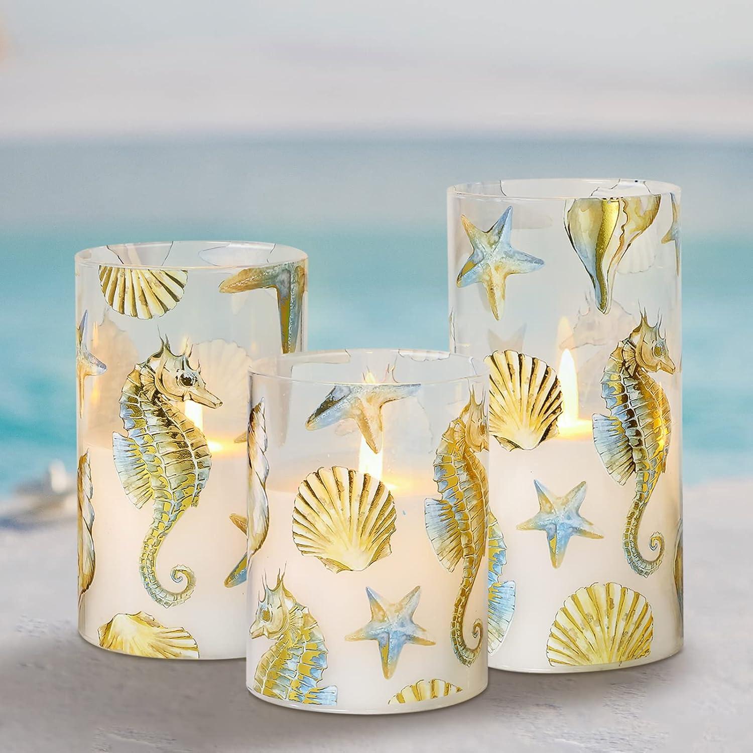 Velas LED Sin Llama GORGE MOMENT x3 con Control Remoto