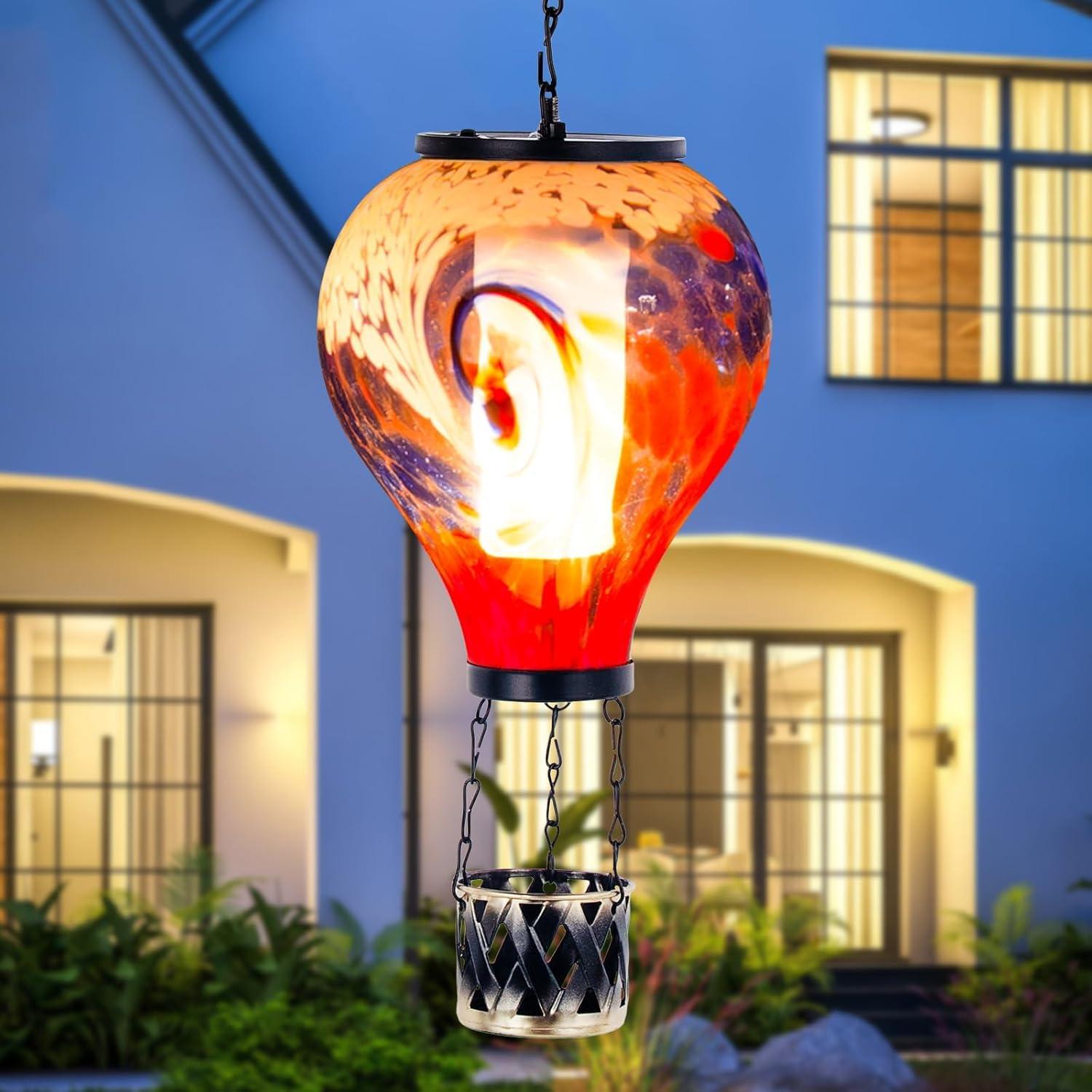 Linterna Solar de Globo Aerostático Starsoul 2 Pcs 48 cm