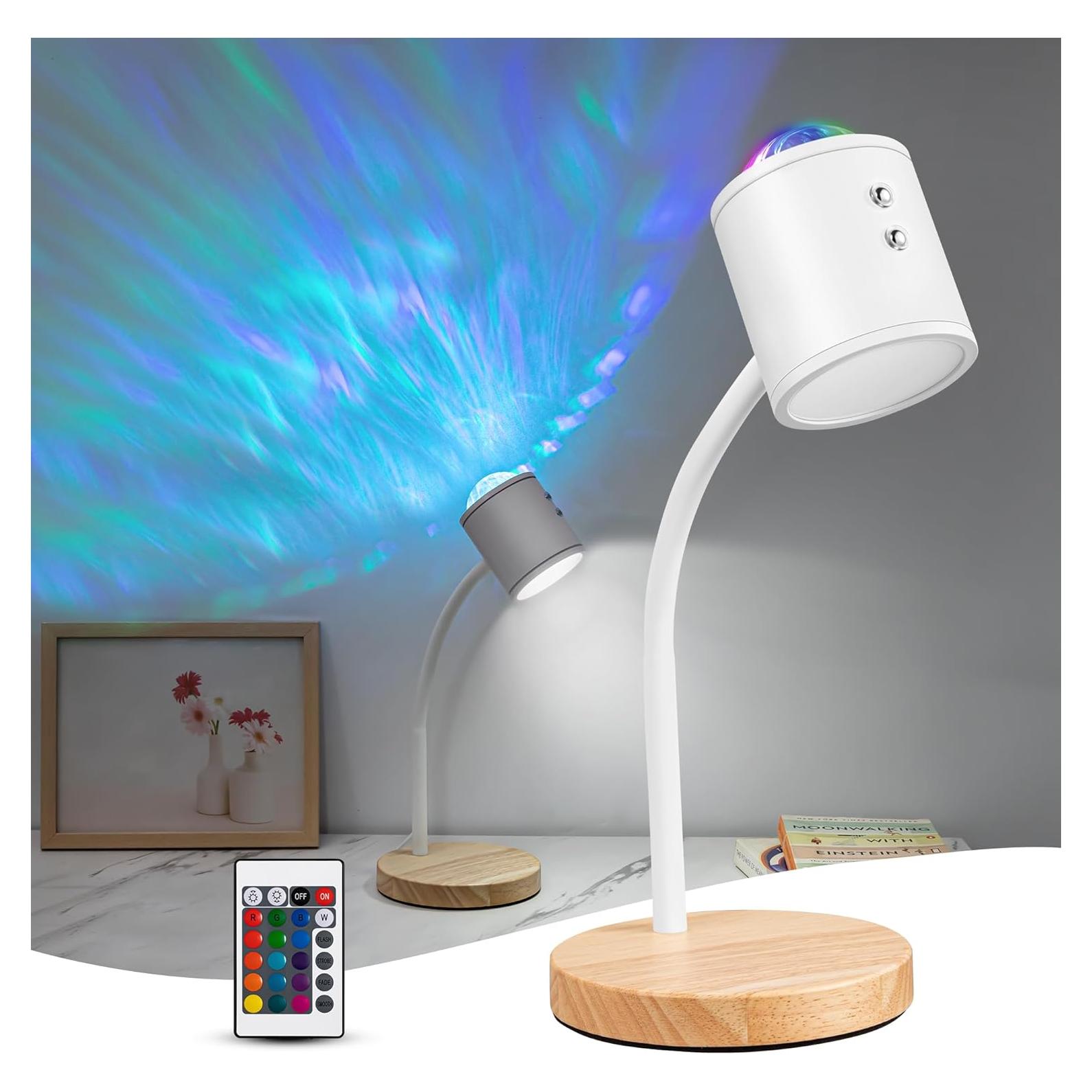 Lámpara de Proyección LED KIANDQU 3D Doble Cara 2700K-6500K