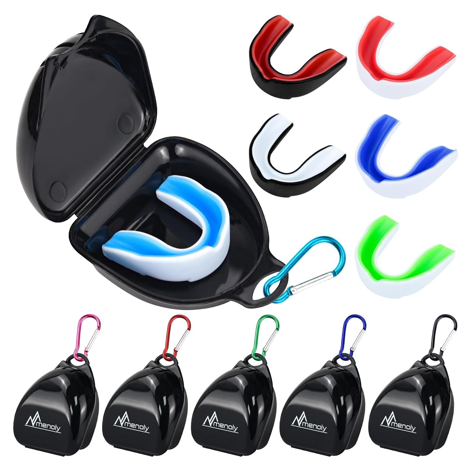 Protector Bucal Deportivo MENOLY para Niños con 6 Estuches