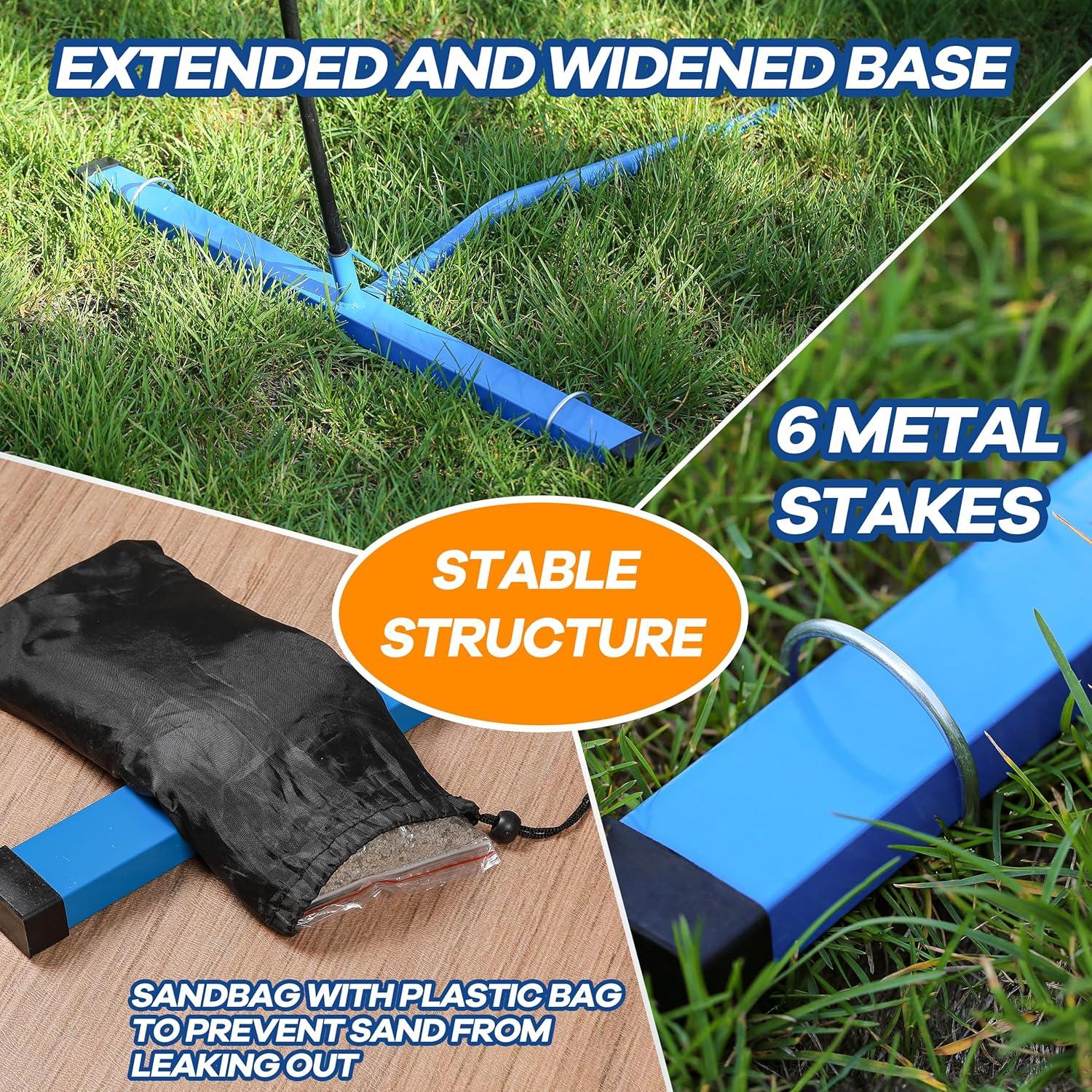 Red de Voleibol Portátil Olybeaka 3.66m Ajustable